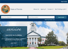 Tablet Screenshot of jobs.myflorida.com